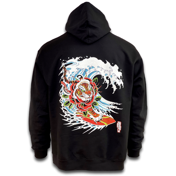 Tiger rose hoodie new arrivals