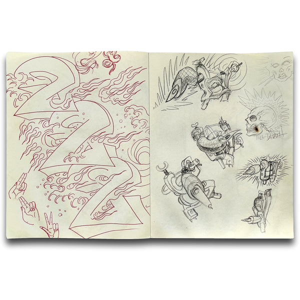 Tattoo Schemes and Eddy's Sketchbook Book Bundle