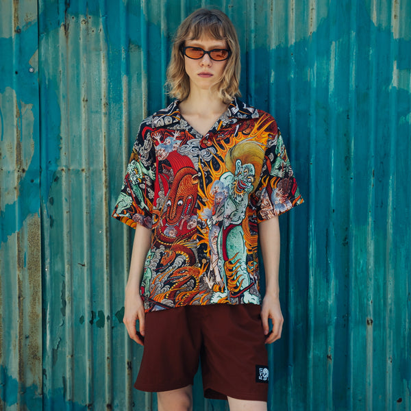 Guy Le Tattooer Hell Scene Shirt