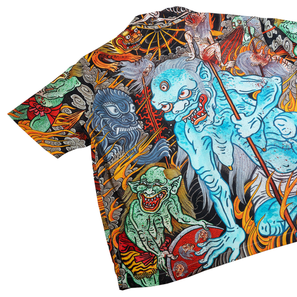 Guy Le Tattooer Hell Scene Shirt