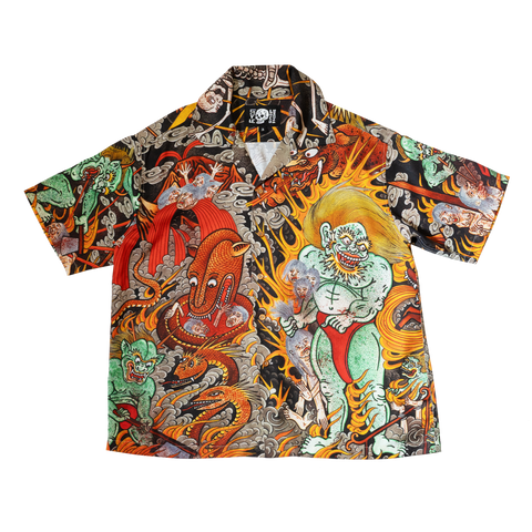 Guy Le Tattooer Hell Scene Shirt
