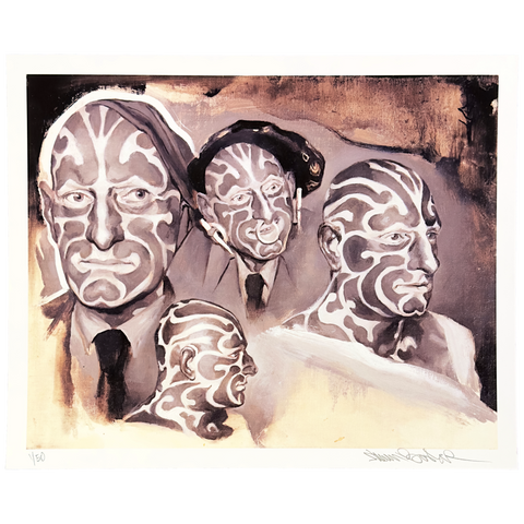 Giclee Print - The Great Omi (Horace Ridler) Study, 4 Views