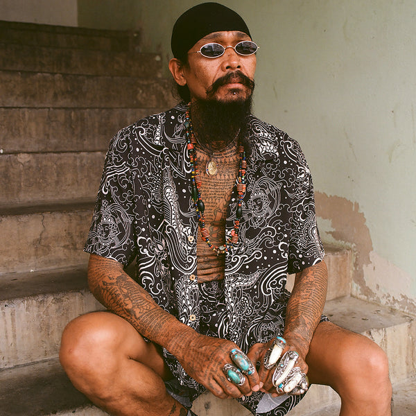 Good Luck Shorts (black/off-white)