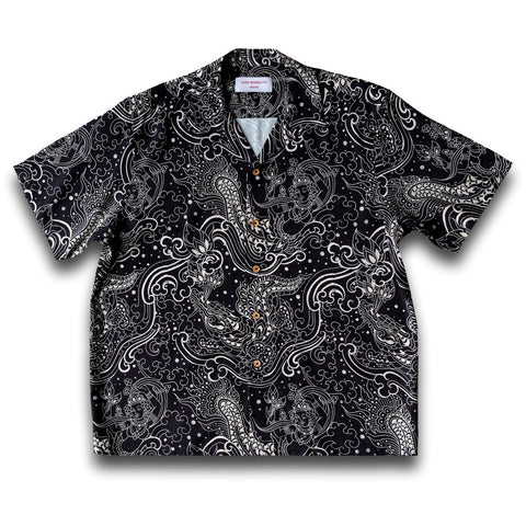 Good Luck Short Sleeve Shirt (black/off-white)