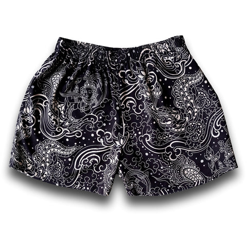 Good Luck Shorts (black/off-white)