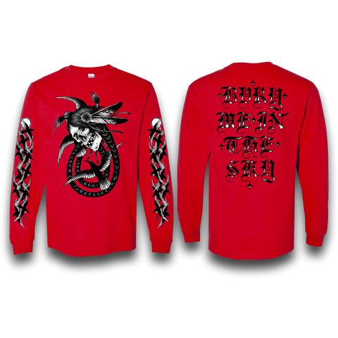 Long Sleeve T-Shirt - Scarlet Red