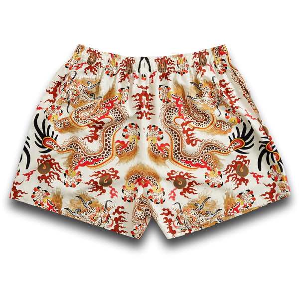 108 Dragons Shorts (off-white/multi)