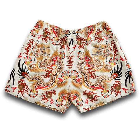 108 Dragons Shorts (off-white/multi)